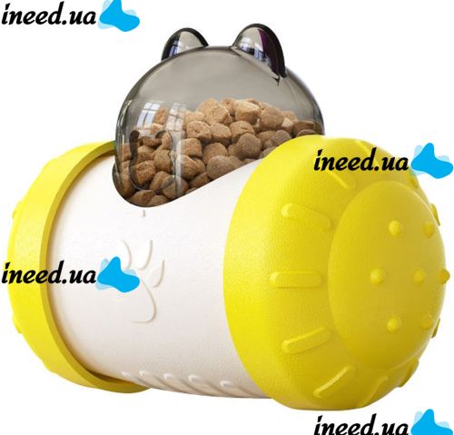 Интерактивная кормушка дозатор Pet Leakng Toy LY-732 для медленного питания собак и кошек, игрушка диспенсер AND с отверстием для корма для животных