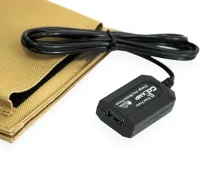Складная солнечная панель батарея Solar Panel CCLamp CL-670 7W с USB выходом для зарядки телефона, Портативная зарядная станция трансформер от солнца