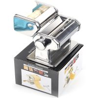 Настольная равиольница Ravioli Maker Rainberg RB-911 Ручная лапшерезка машинка с насадками для приготовления равиоли, лапши, пасты и для раскатки теста 20x21 см