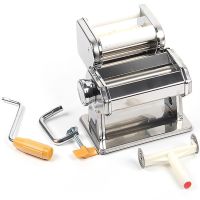 Настольная равиольница Ravioli Maker Rainberg RB-911 Ручная лапшерезка машинка с насадками для приготовления равиоли, лапши, пасты и для раскатки теста 20x21 см