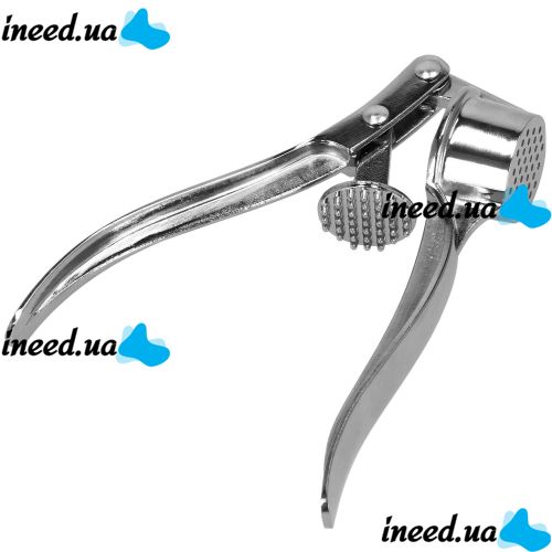 Ручной механический пресс чеснокодавка Garlic Press Springos KI0046 для измельчения чеснока из нержавеющей стали Измельчитель давилка чеснока орехов