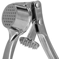 Ручной механический пресс чеснокодавка Garlic Press Springos KI0046 для измельчения чеснока из нержавеющей стали Измельчитель давилка чеснока орехов