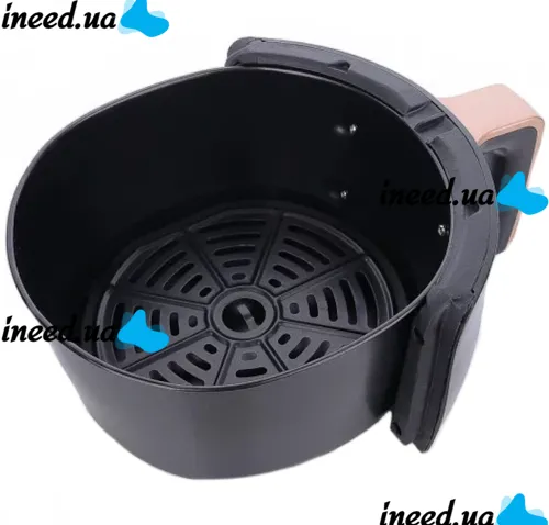Безмаслянная Аэрофритюрница мультипечь Air Fryer Su Tai ST-505 6л для приготовления еды 2400W Фритюрница без масла с функцией аэрогриля S18