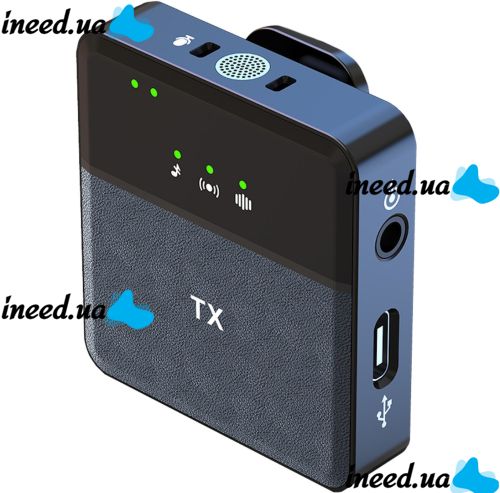 Беспроводной двойной петличный микрофон Senxin SX9 для камеры и телефона, Беспроводная радиосистема петличка с передатчиком и приемником Type-C