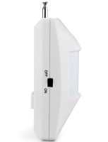 Беспроводной настенный ИК датчик движения для GSM сигнализации PIR Detector HW 01 с углом обзора 110 градусов HW-01 игнорирующий животных Белый