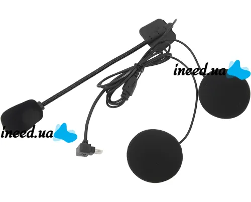 Беспроводная гарнитура на шлем Helmet Wireless Earphone Y10 с мягким микрофоном и шумоподавлением, мотогарнитура с сенсорным управлением и Bluetooth