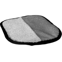 Двусторонняя перчатка Pet Hair Removal Glove PL-23 для удаления шерсти животных, электростатическая щетка для уборки ворса, пыли и волос 24х16 см 