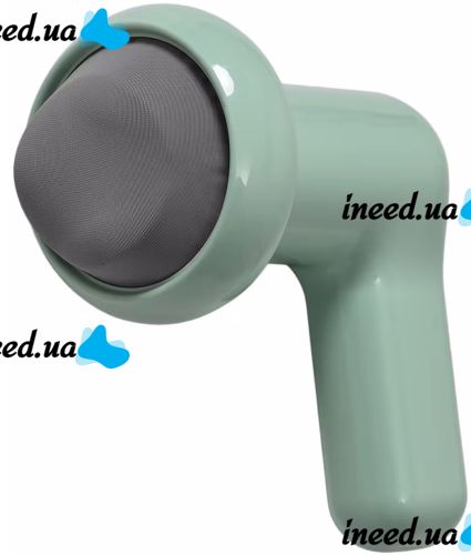 Антицеллюлитный массажер Deep Massager YX-740 24W ручной аккумуляторный вибромассажер, лимфодренажный пистолет для всего тела 4 насадки от USB