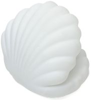 Table night light Shell Perl Light children's LED LED lamp in the form of a shell with a pearl, night lamp with batteries 10x9x9.5 cm