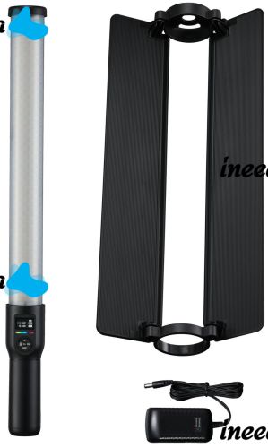 RGB Stick Lamp LC500R RGB Stick Lamp LC500R LED LED wand light with deflector 2500K-8500K reflector spotlight, color selfie stick for photo LS-188