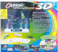 Magic Projection Drawing Board with 3D Effect 3d Magic Drawing Board, Children's Educational Glass Set with LED Backlight from 3 years old