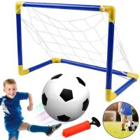 Комплект юного футболиста Anjanle Football Net AZ881 детский игровой набор 56см складные футбольные мини ворота с насосом и мячом для игры в футбол
