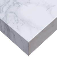 Self-adhesive Kitchen film 3m x 60cm Supretto WM-360 white marble, waterproof, vinyl for kitchen surfaces, walls, stoves, furniture