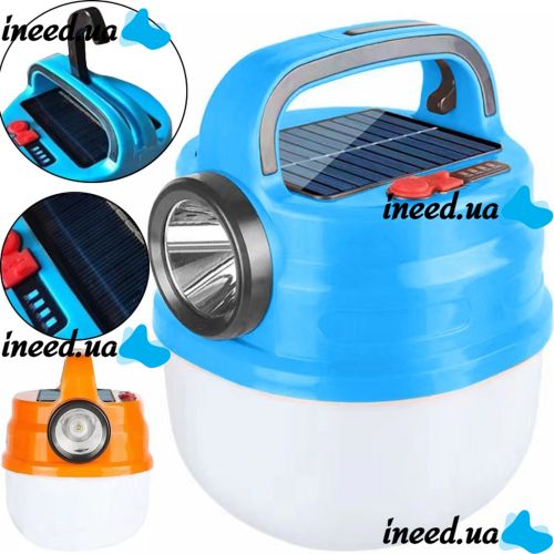 Hurry Bolt Solar HB-V70 Solar HB-V70 Universal Solar Pendant Lantern, Rechargeable LED Lamp Emergency Light with Hook 50W for Camping