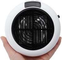 Портативный обогреватель Wonder Heater BD-168 мини тепловентилятор в розетку с терморегулятором и таймером 900W дуйчик от сети с пультом Белый