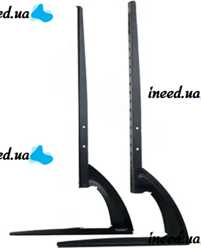 Настольное крепление кронштейн HQ-007 от 26" до 37" дюймов для телевизора и монитора, Настольная универсальная подставка ножки для ТВ до 20 кг Черный