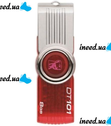 USB Flash 8GB флешка Kingston DataTraveler DT101 G2 флеш-накопитель, карта памяти, USB-накопитель для хранения документов, фото и видео 8Гб