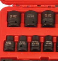 Набор торцевых шестигранных головок Piece Tool Set 1/2" 31шт в кейсе, Ударные головки 8-32mm с удлинителем и угловой насадкой 31 предмет в чемодане