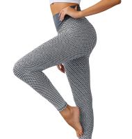 Жіночі спортивні легінси Staples Scrunch Bum білі із завищеною високою талією і ефектом пуш-ап стягуючі безшовні лосини для фітнесу push up