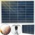 Universal Polycrystalline Solar Panel Solar board Komaes 50W 18V 54x70x2.5 cm, KM(P)50 Solar Battery for Solar Charging Black