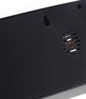 Электронные цифровые настольные LED часы Caixing CX-808 Зеленые от сети 220W светодиодные настенные часы с будильником, датой и термометром