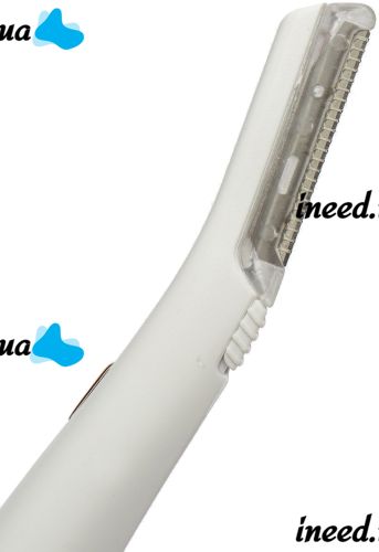 Женский триммер для лица Flawless Dermaplane Glo светодиодная женская бритва с LED подсветкой для удаления волос с бровей 6 лезвий на батарейках