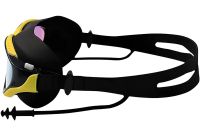 Очки для плавания Conquest Uv Shield Anti-Fog защитная маска с двойным регулируемым ремешком, берушами и защитой от УФ в чехле для бассейна 17х5 см
