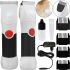 Paw Perfect Cordless Rechargeable Clipper for Grooming and Grooming Animals, Trimmer Groomer for Dogs and Cats 2 Speeds 4 Nozzles 10W White