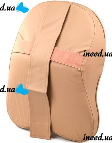Автомобильная ортопедическая подушка для шеи Car Neck Pillow дорожная накладка на подголовник под голову с эффектом памяти в автомобиль 30х22 см