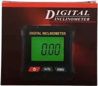 Цифровой угломер инклинометр Digital Inclinometer VC720 с лазером на 2 линии и магнитом, электронный лазерный уровень для измерения угла наклона