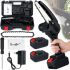 Rechargeable Mini Chain saw Mini Electric Chain Saw 48V 6 inches for 2 batteries, edged electric saw on a battery in a case