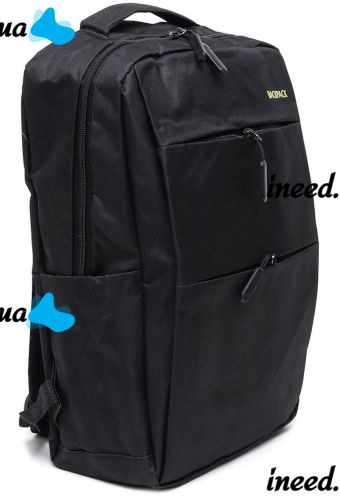Городской набор сумок 3 в 1 Backpack 9018 рюкзак для ноутбука 15", сумка через плечо и кошелек на молнии с USB портом для наушников 42х33 см Черный