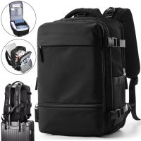 Quentin J3279 Black Airplane Hand Luggage Backpack for Laptop 15.6" Travel Bag with USB Port Wizz Air Ryanair for Airplane