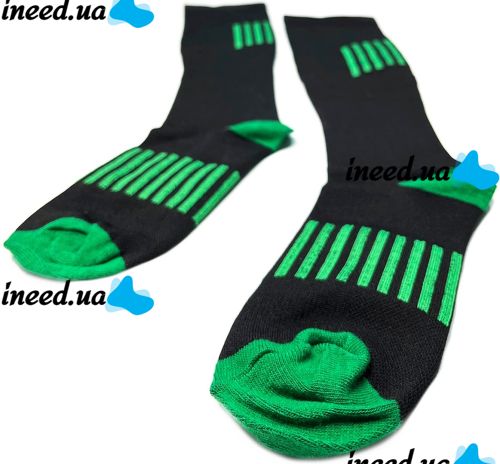 Компрессионные гольфы Smart Cyompression Socks высокие облегающие антиварикозные гетры, лечебные чулки от варикоза 2 класс компрессии Черные S/M