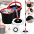 Set of mop with turbo spin and bucket Spin Mop 360 10 l set for cleaning and mopping the floor Magic Mop telescopic mop with microfiber nozzle