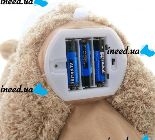 Soft Children's Toy Peekaboo Bear Teddy Bear 33 cm Musical Interactive Playing Hide-and-seek Talking Bear from 6 months Old Peekaboo Beige 