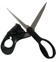 Швейные ножницы с лазерным указателем Laser Scissors LP01 21 см портняжные ножницы для кроя и шитья с лазером для точного разрезания ткани и бумаги