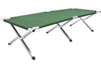 Раскладная кровать для кемпинга Camp Bed 190х65 см портативная складная раскладушка с алюминиевым каркасом до 120 кг кровать-раскладушка с чехлом