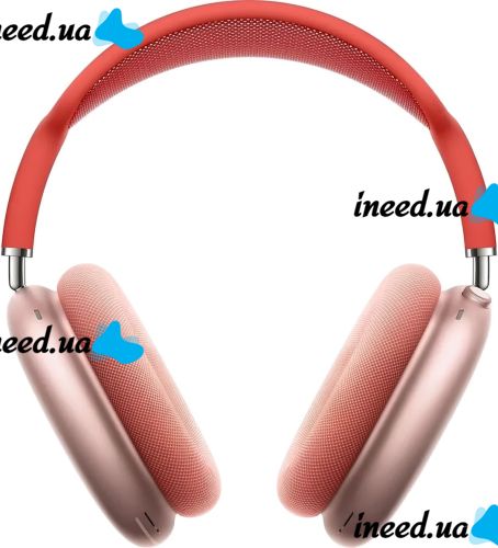 Беспроводные Bluetooth наушники AirPods Max Red полноразмерные блютуз стереонаушники с микрофоном и шумоподавлением в чехле Smart Case MGYJ3 Красные