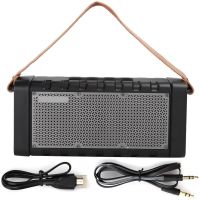 Портативная Bluetooth колонка Awei Y668 с PowerBank беспроводная аккумуляторная стерео акустика, минидинамик с ручкой и повербанком FM MP3 AUX TF USB