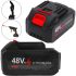 Universal Additional Battery 48Vh 1.5Ah Li-ion Black for Electric Tools 48V Replaceable Rechargeable Battery for Saws and Sinks