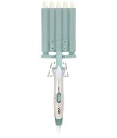 Профессиональная плойка волна VGR V-597 90W 16 мм керамические пятиволновые щипцы на 5 волн, прибор для укладки и накрутки голливудских локон Голубой