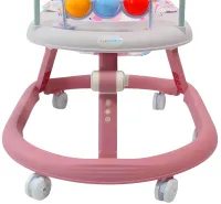 Детские игровые ходунки Fun Moment X-624 с музыкальной панелью, развивающие складные бегунки с погремушками на колесиках для малышей от 6 месяцев