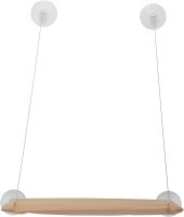 Window bed for cats Sunny Seat Window Cat Bed Hanging Hammock with suction cups 54x34 cm hammock-bed on the window for domestic cats up to 22 kg Beige