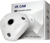 Потолочная IP камера видеонаблюдения VR Camera V300 360° беспроводная панорамная видеокамера на потолок с ИК подсветкой и микрофоном Wi-Fi VRCam