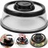 Reusable Vacuum Lid Press Dome Stay Fresh Longer NJ-352 19cm for Food Packaging Kitchen Container Food Vacuum Cleaner Black
