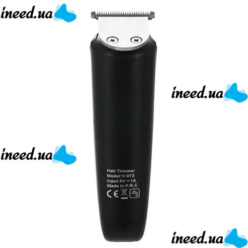Беспроводная машинка для стрижки USB VGR V-072 с регулировочной насадкой VGR V-072, Водонепроницаемый аккумуляторный триммер бритва с LED дисплеем 5W