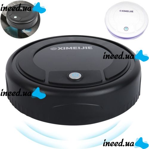 Аккумуляторный робот пылесос Ximeijeie Mop (Home Sweeeping Robot) 500W для дома, Мини робот швабра для сухой уборки, Самоубирающийся пылесос