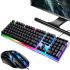Gaming ZGB G21B Wired Gaming Keyboard and Mouse for PC with RGB LED Backlight, Computer Mouse and Keyboard Kit