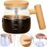 Автоматична кавова чашка мішалка Coffee stirring cup AD-2126 з автоматичним перемішуванням 400 мл Кружка з кришкою для кави від батарейок AND896